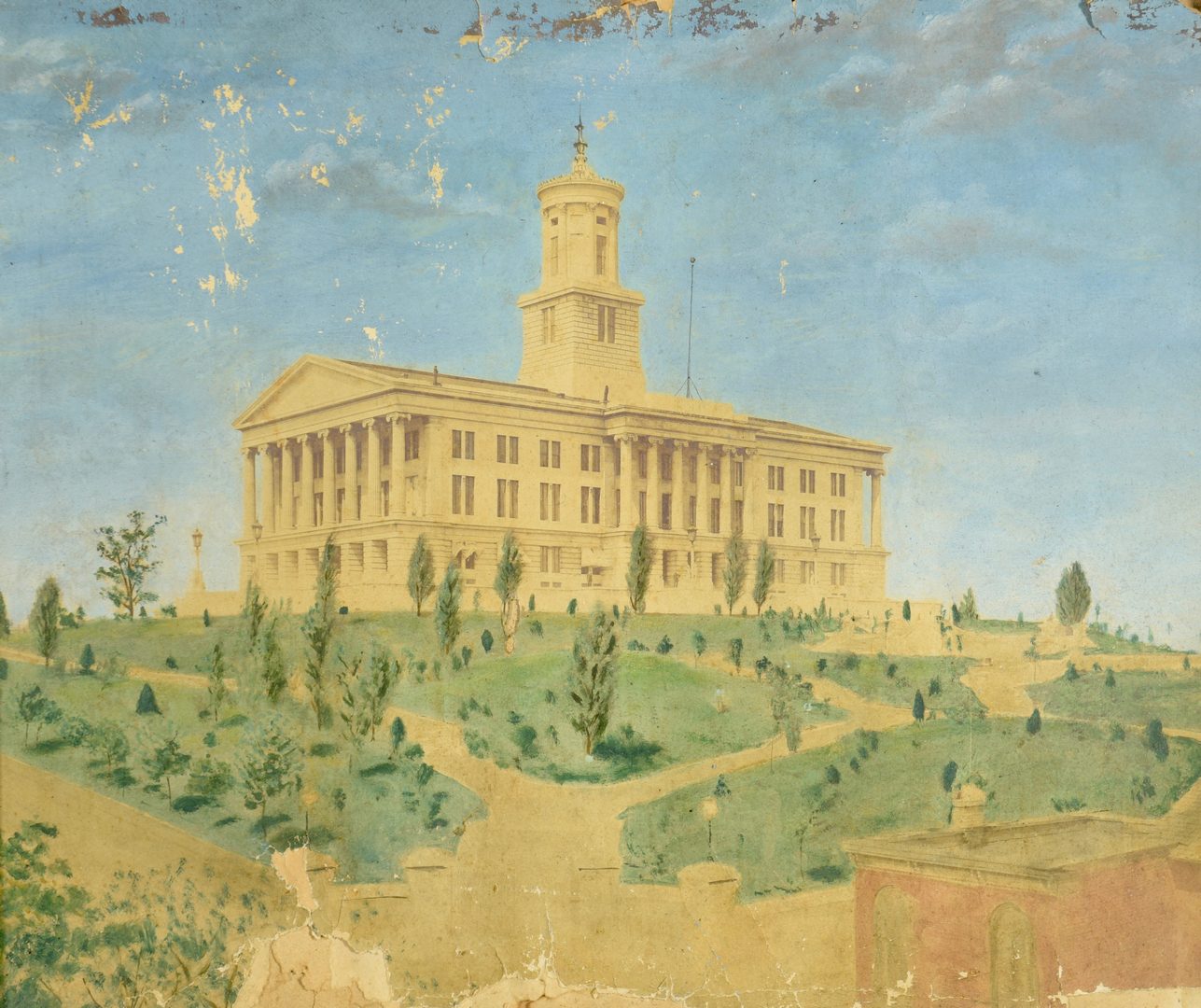 Lot 234: Early Photographic Views of TN Capitol