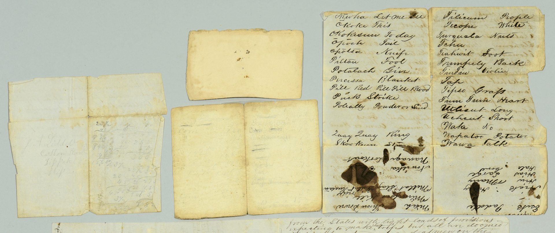 Lot 237: Gold Rush Diary, Artifacts of Ed Hicks, TN