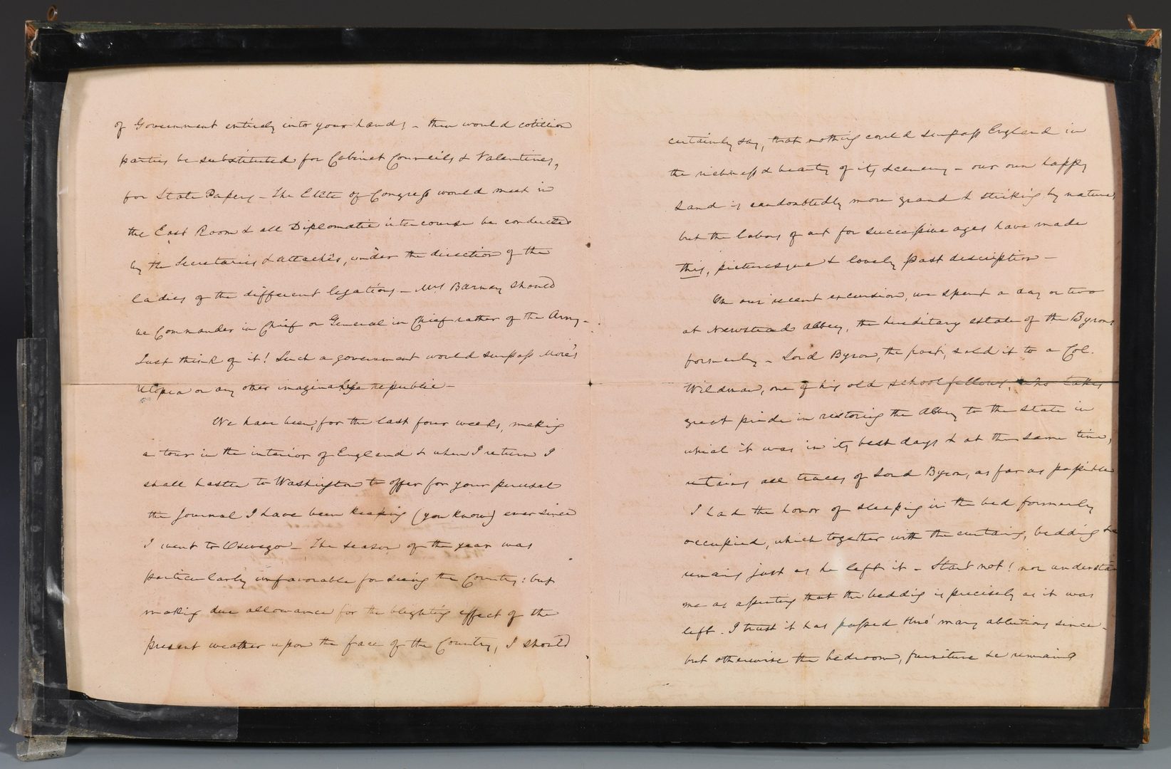 Lot 250: Books, Van Buren Letter from Hamilton Place plus photo (14 items).