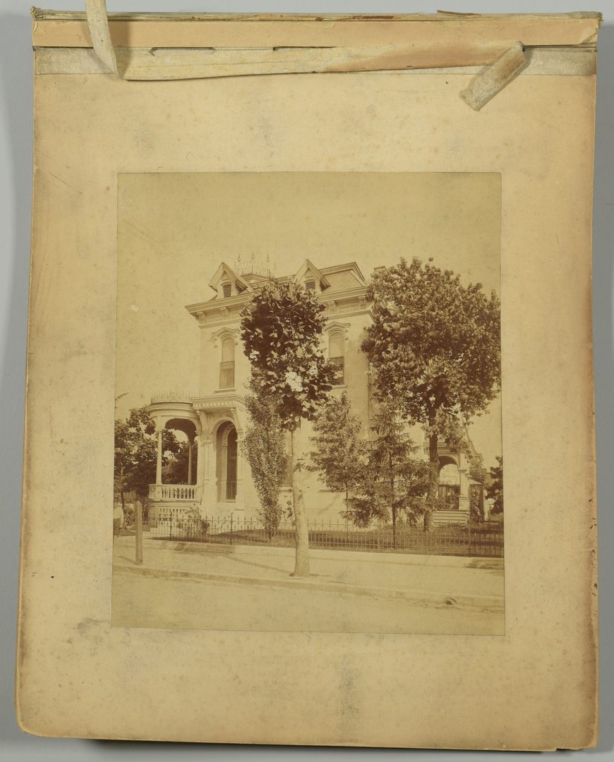 Lot 256: 27 Bound Photos of 19th C. Nashville Homes and Businesses