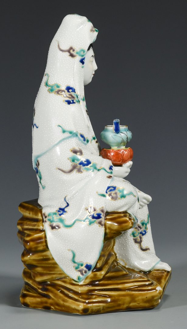 Lot 25: Chinese Porcelain Guan Yin Figure