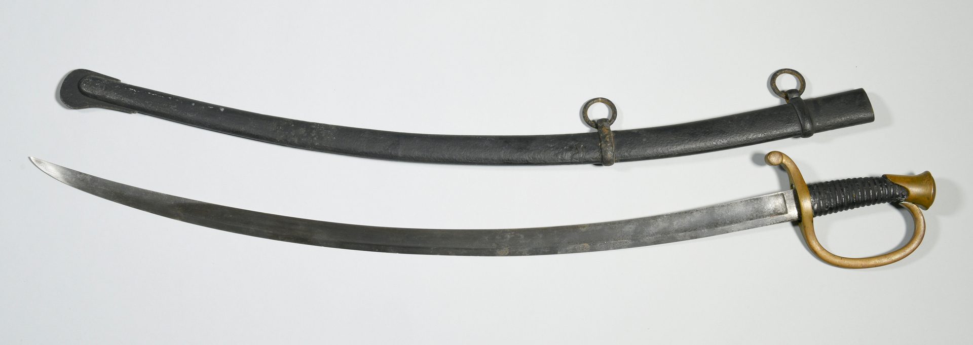 Lot 295: 2 Civil War Era Officer's Swords, Devon Farm