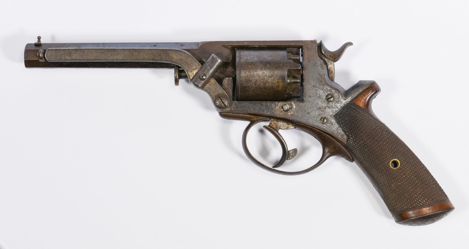 Lot 297: Tranter Revolver, Side Arm of Lt. Colonel Henry Clay Yeatman, Cased with Accoutrements