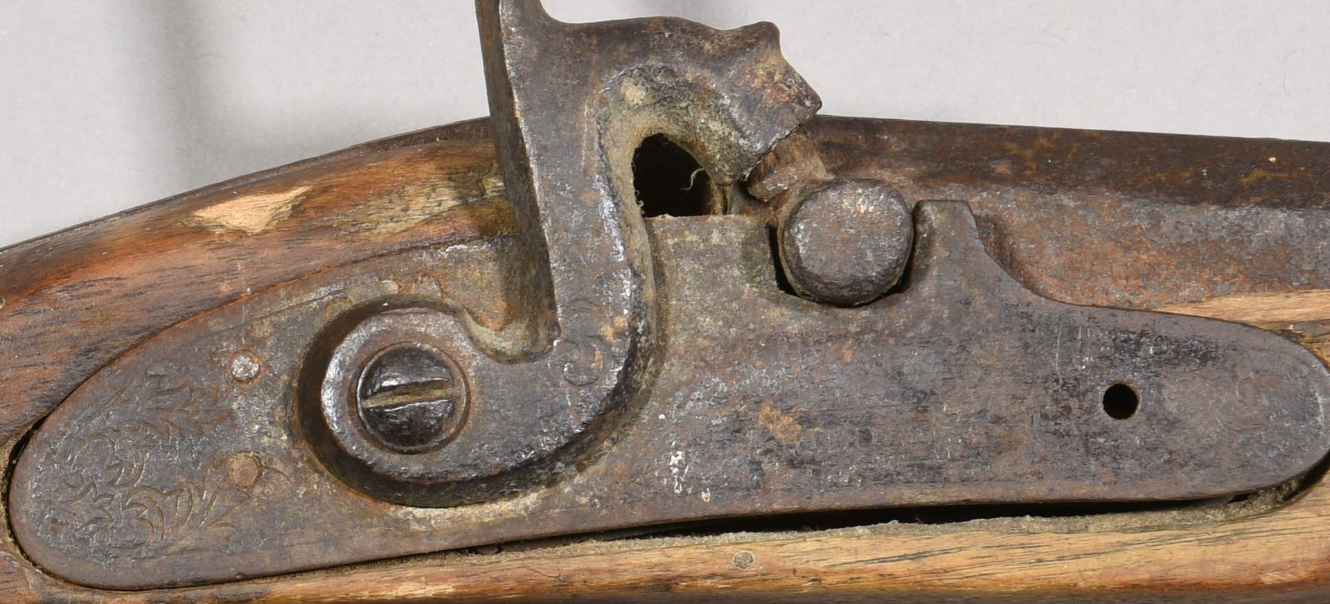Lot 303: Kentucky Half Stock Rifle Marked Settle 1857 And Fowling Piece