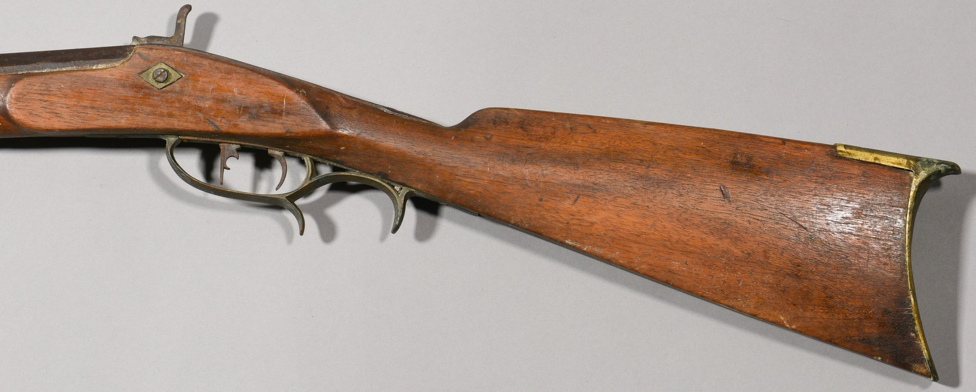 Lot 303: Kentucky Half Stock Rifle Marked Settle 1857 And Fowling Piece