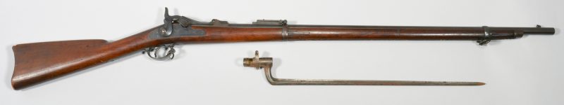 Lot 309: U.S. Model 1884 Springfield Rifle & Bayonet
