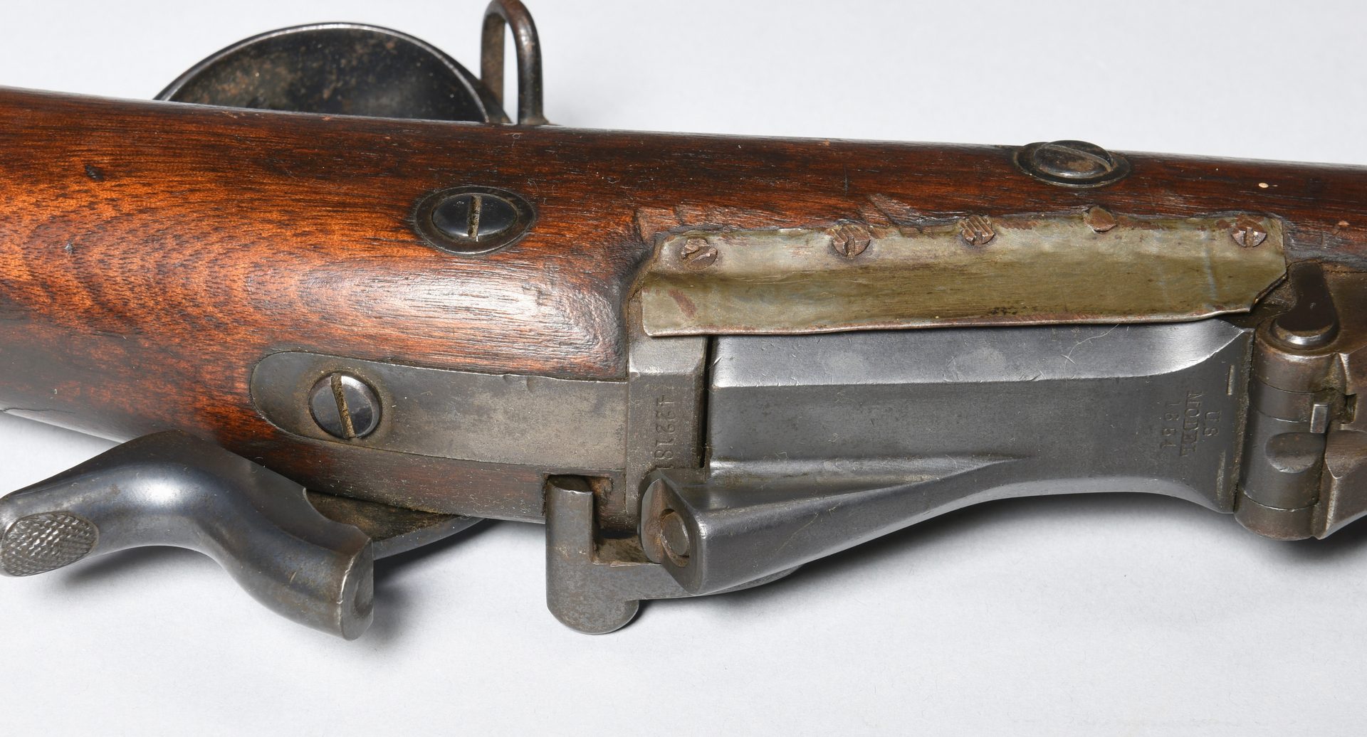 Lot 309: U.S. Model 1884 Springfield Rifle & Bayonet