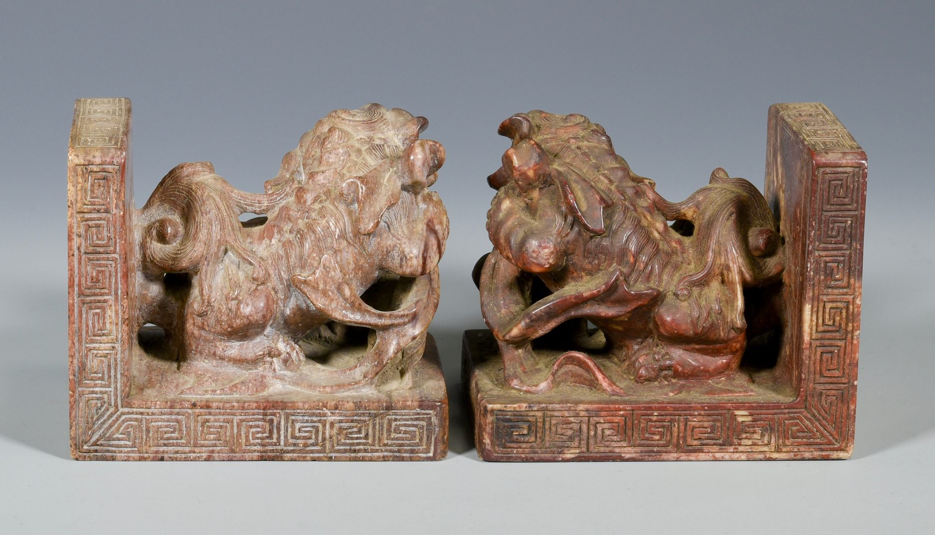 Lot 320: Chinese Dragon Bangle, Bronze Censer & Bookends