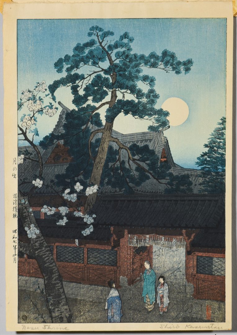 Lot 334: 2 Japanese Shin-hanga Prints