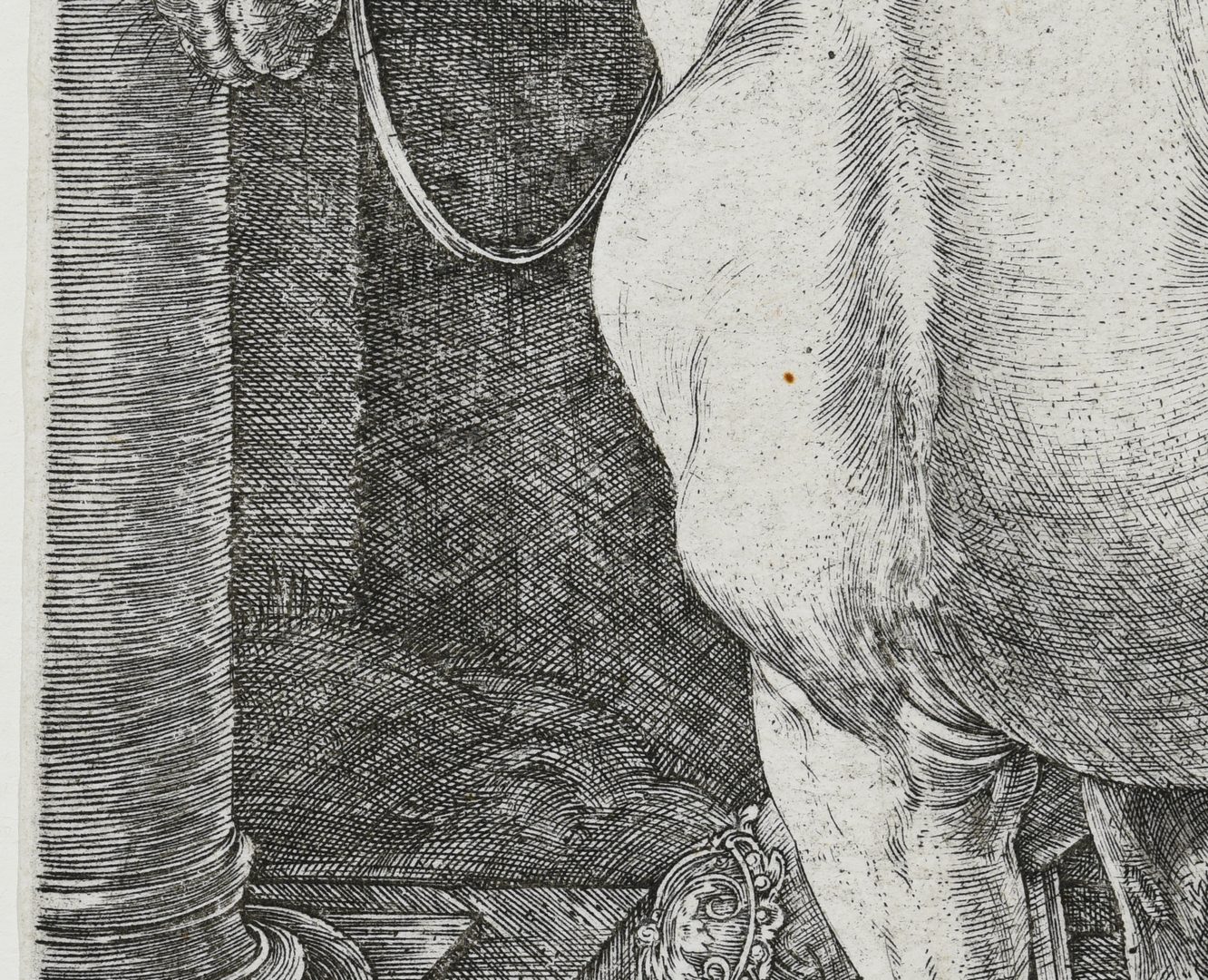 Lot 357: Albrecht Durer "The Large Horse" engraving