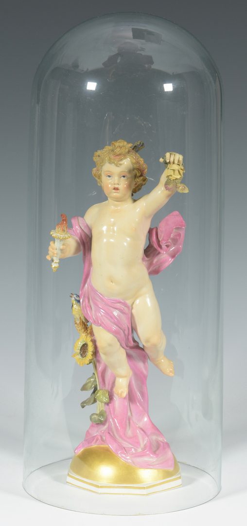 Lot 387: Meissen "Day" Porcelain Figurine