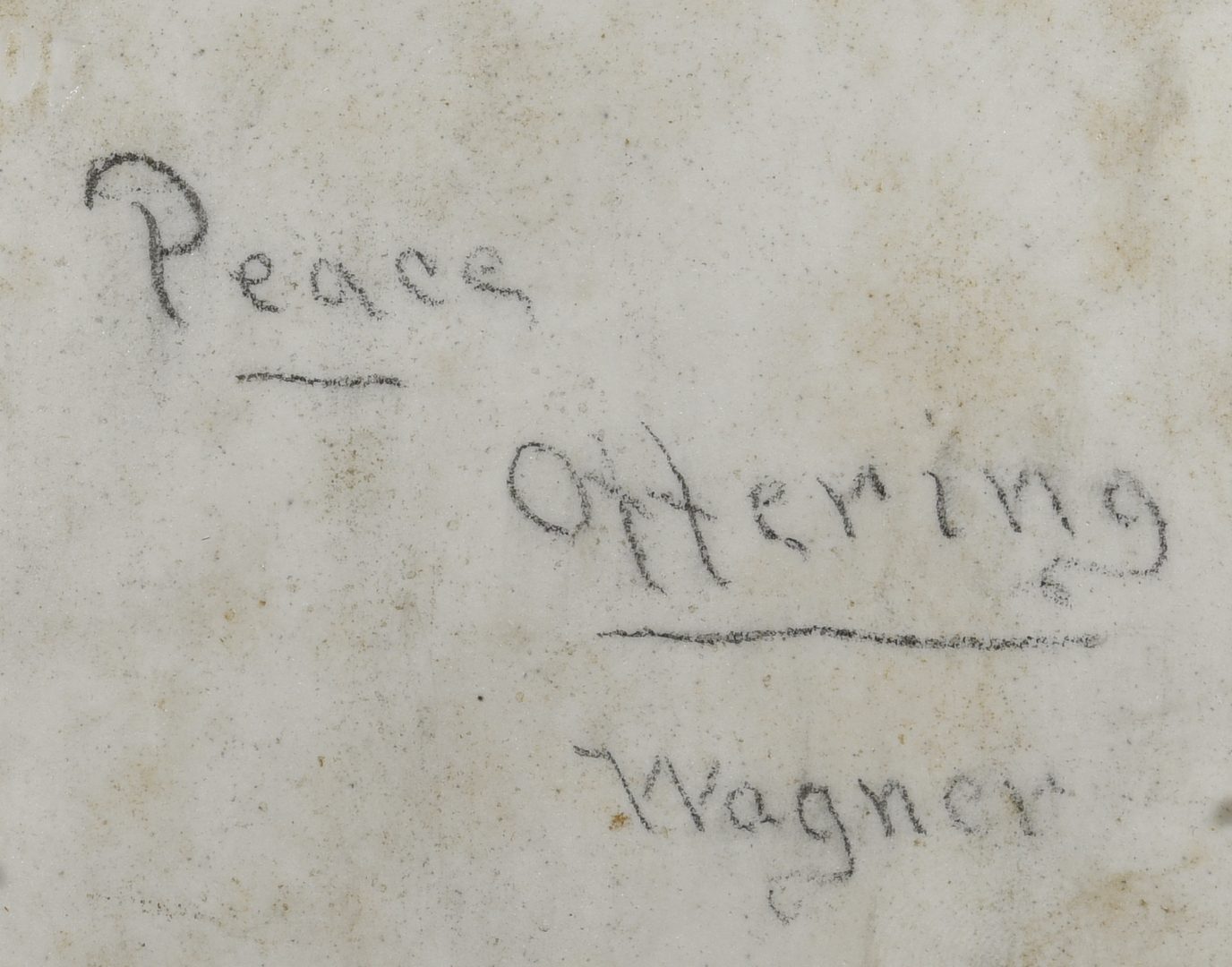 Lot 391: KPM Plaque, Peace Offering, Signed Wagner