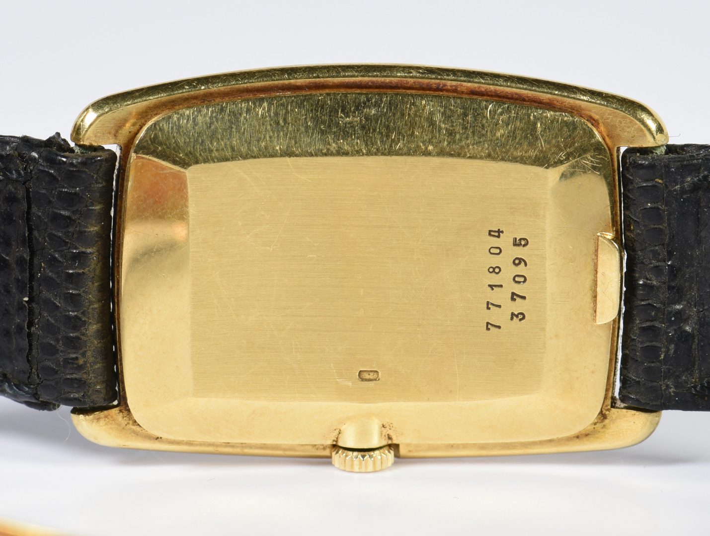 Lot 394: Tiffany 18K Baume & Mercier Watch