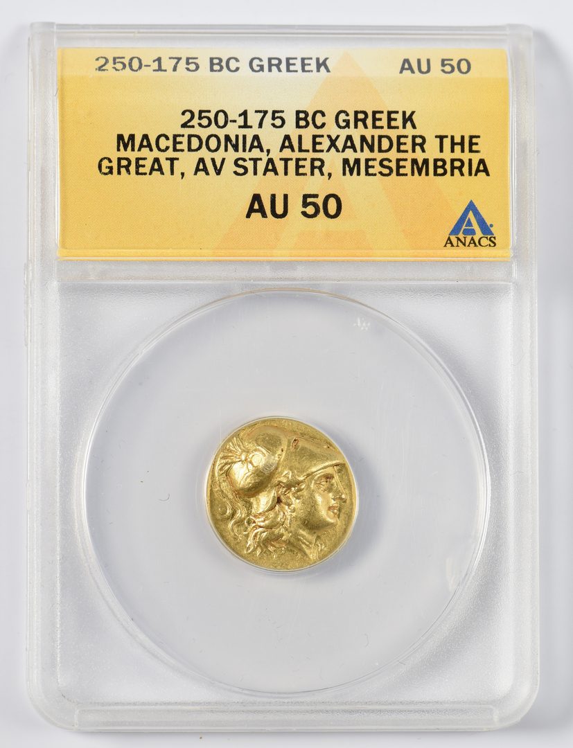 Lot 426: Alexander the Great AV Stater Coin, Mesembria Mint