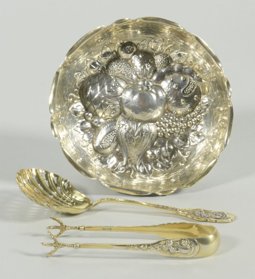 Lot 44: Continental Silver Berry Set
