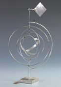 Lot 464: George Rickey Kinetic Sculpture, Space Churn, sold $14,880