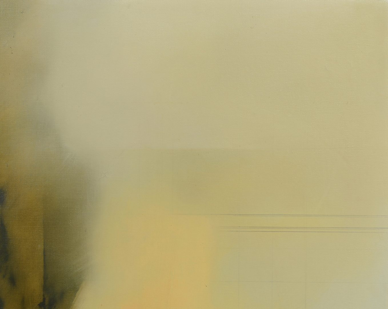 Lot 471: Fernando Zobel Abstract Oil on Canvas