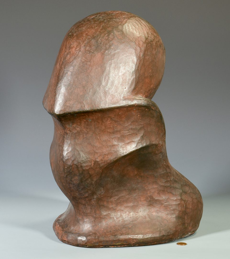 Lot 474: Gabriella Crespi Abstract Bronze Sculpture