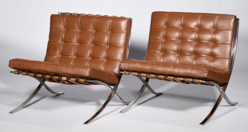 Lot 485: Pr. Mies Van Der Rohe Knoll Chairs