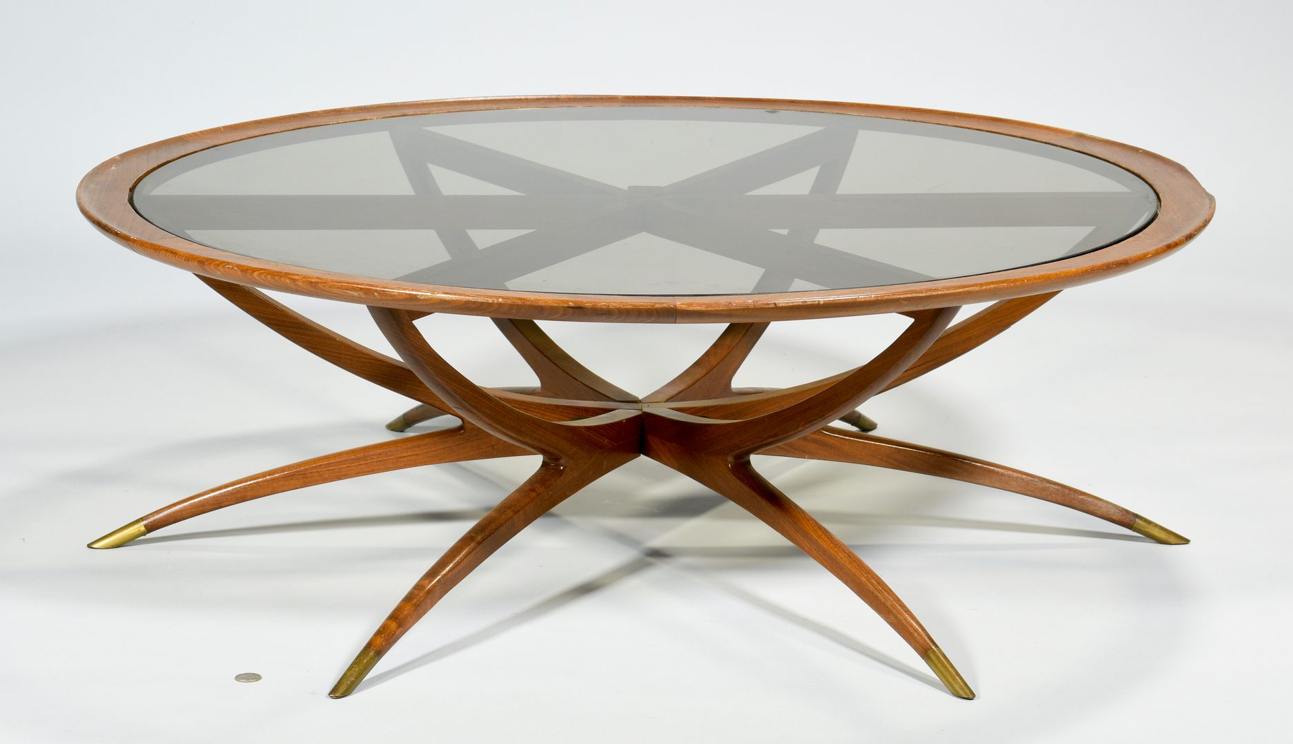 Lot 490: Danish Modern "Spider" Coffee Table