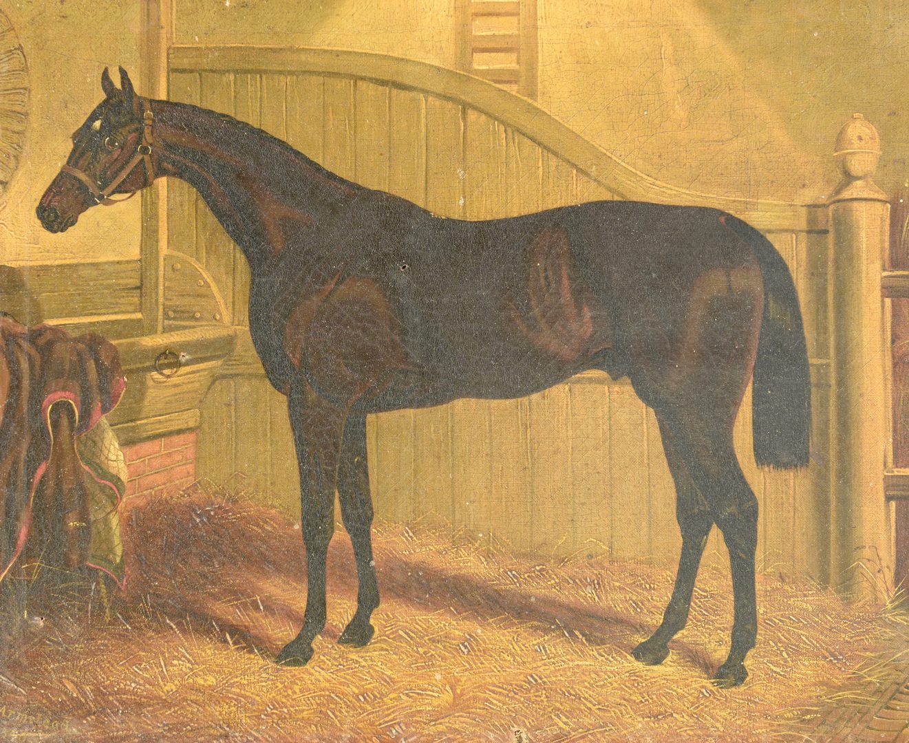 Lot 526: H.H. Armstead, Portrait of a Horse