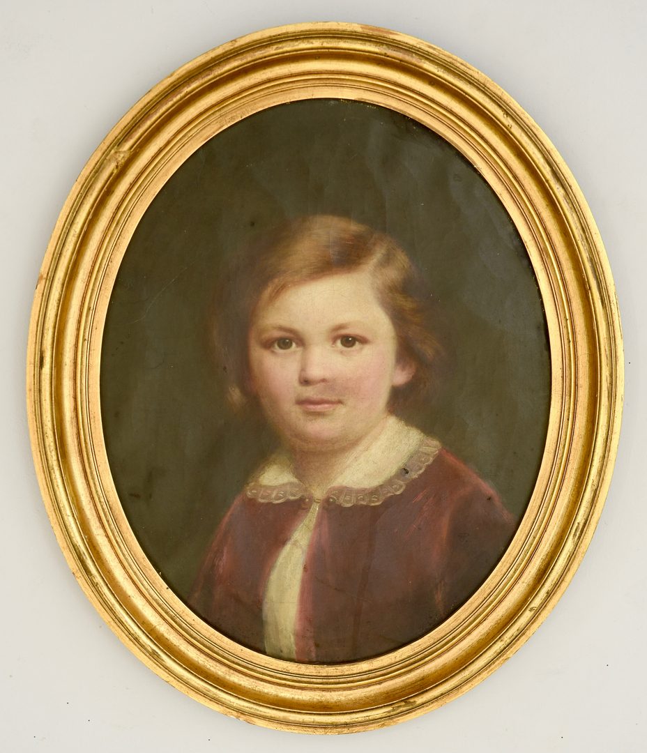 Lot 540: Portrait of George Dury's Son