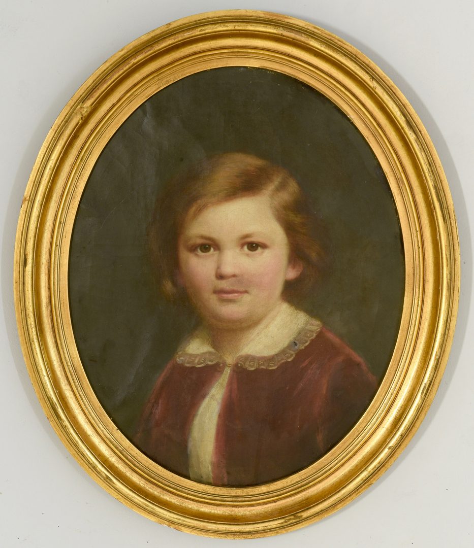 Lot 540: Portrait of George Dury's Son