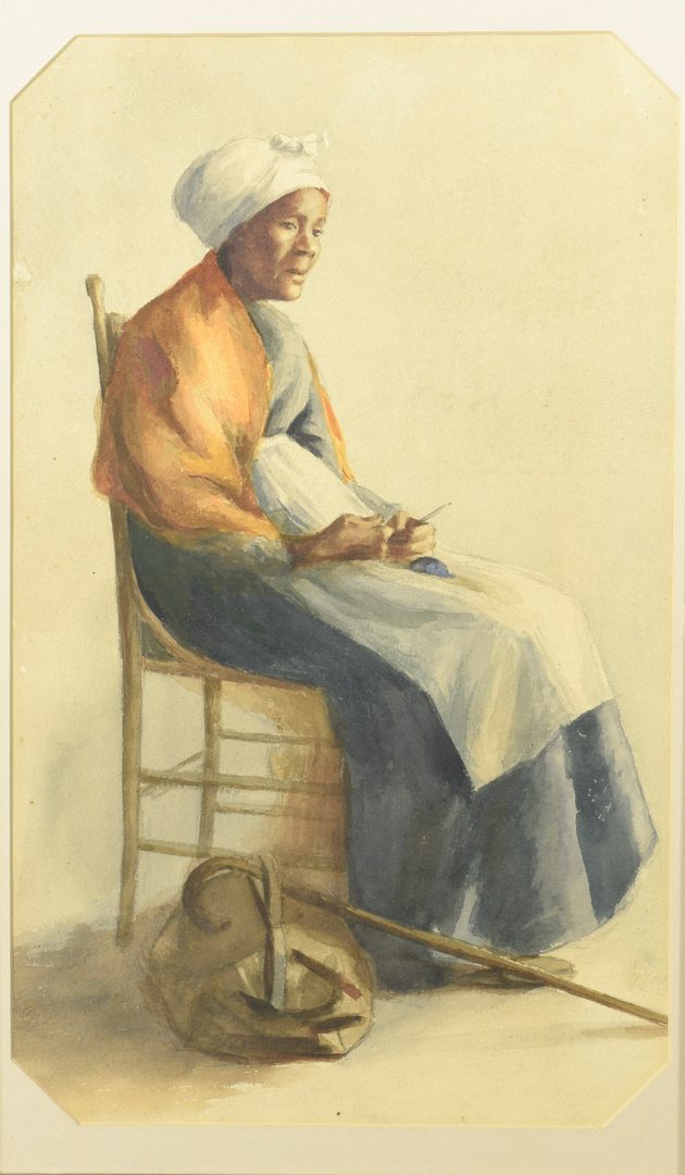 Lot 541: Sue Weakley, African American portrait