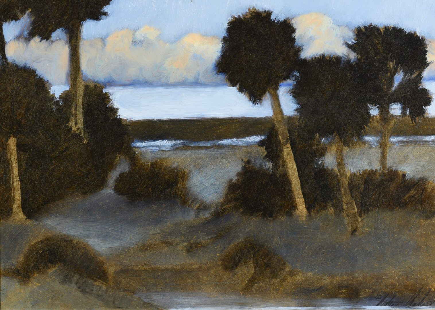 Lot 546: Stephen Chesley, SC, O/B Waterscape
