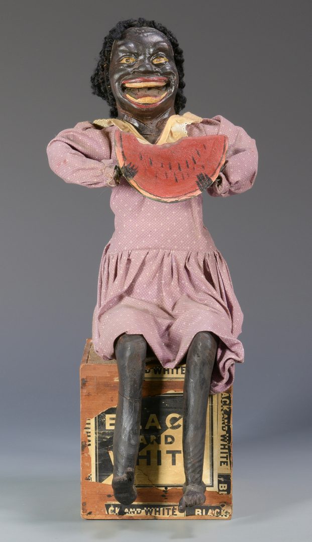 Lot 564: Black Americana Doll with Watermelon