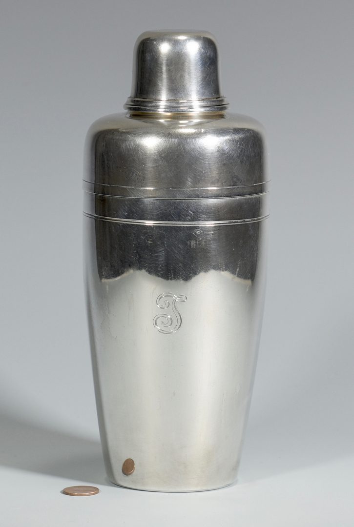 Lot 57: Tiffany Sterling Cocktail Shaker