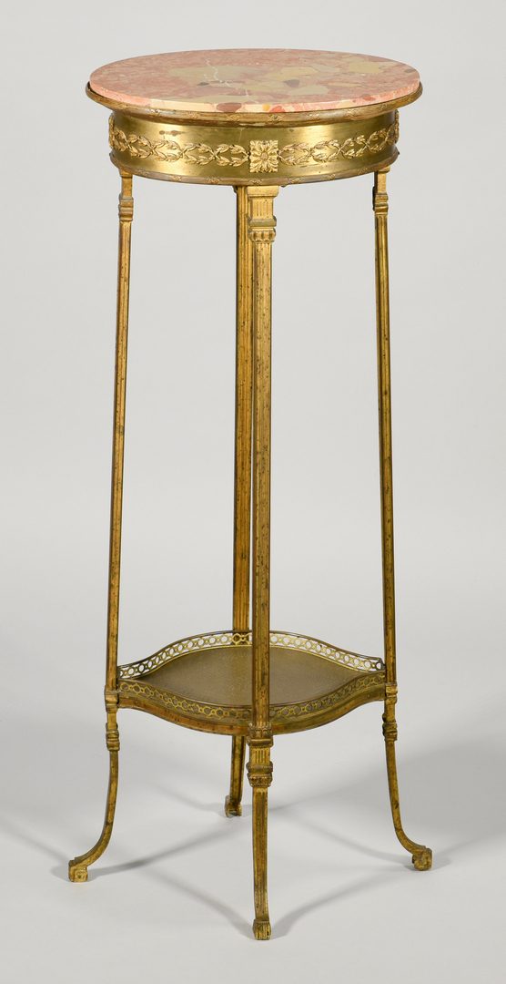 Lot 590: French Giltwood Pedestal or Plant Stand