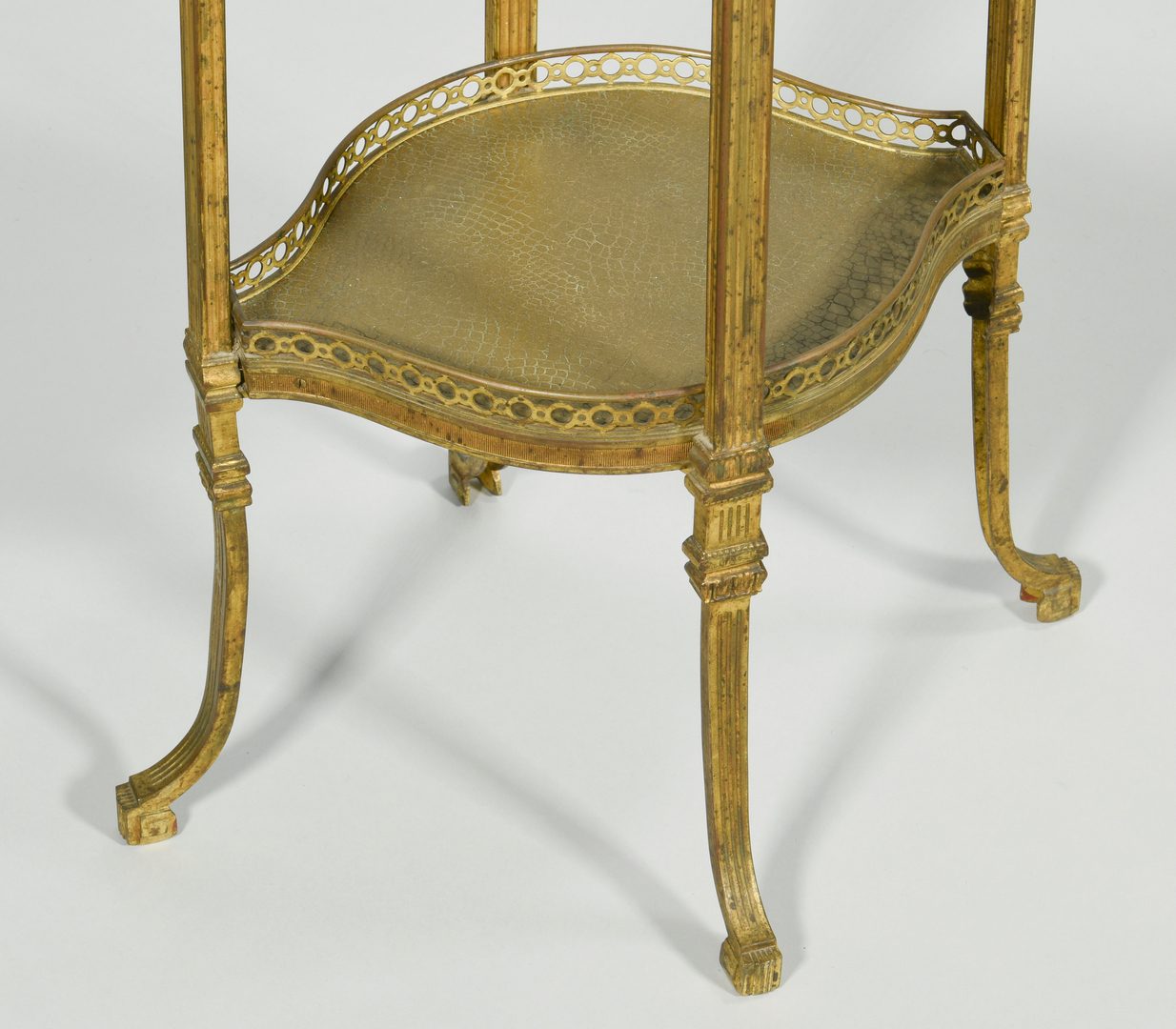Lot 590: French Giltwood Pedestal or Plant Stand