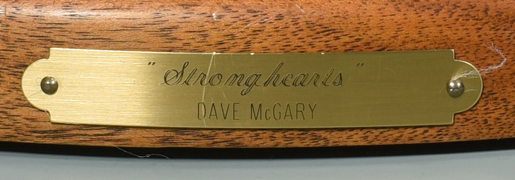 Lot 609: Dave McGary Bronze Sculpture, Stronghearts