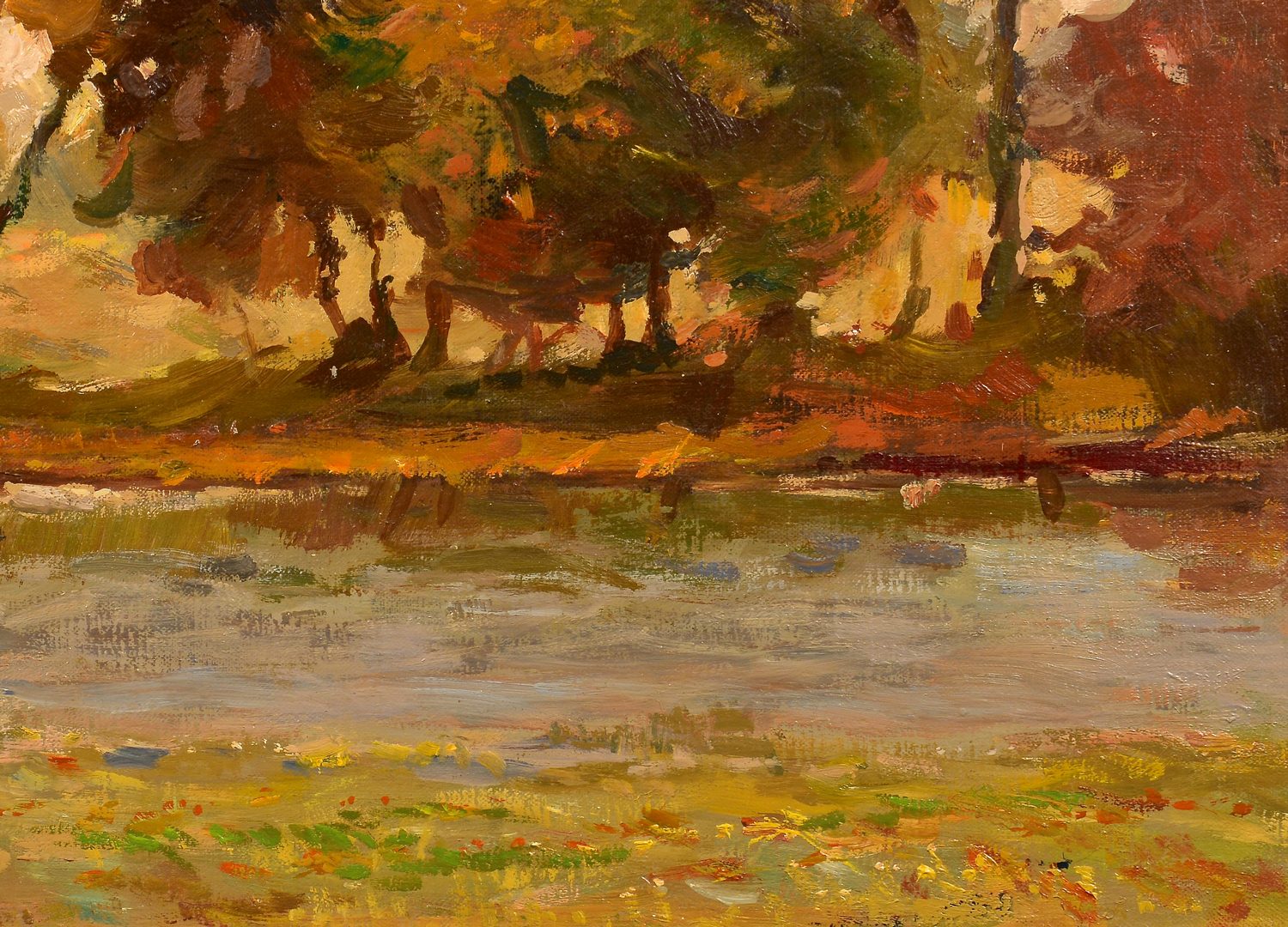 Lot 638: G. Stepanyants, oil on canvas, Landscape