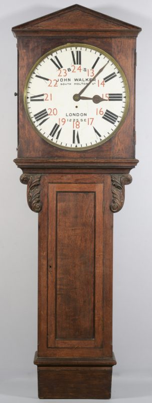 Lot 707: John Walker English Act of Parliament Clock