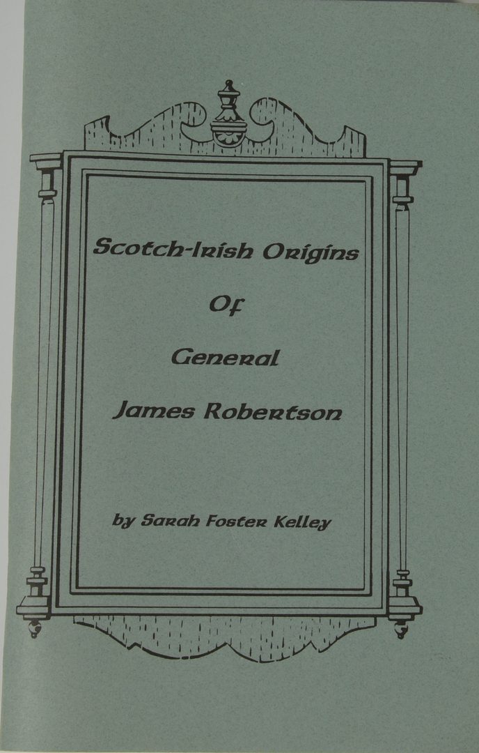 Lot 725: Gen. James Robertson family related lot
