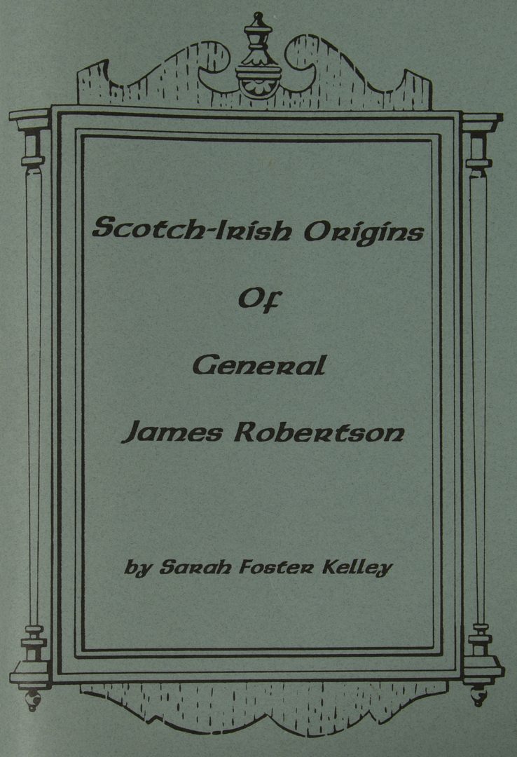 Lot 725: Gen. James Robertson family related lot