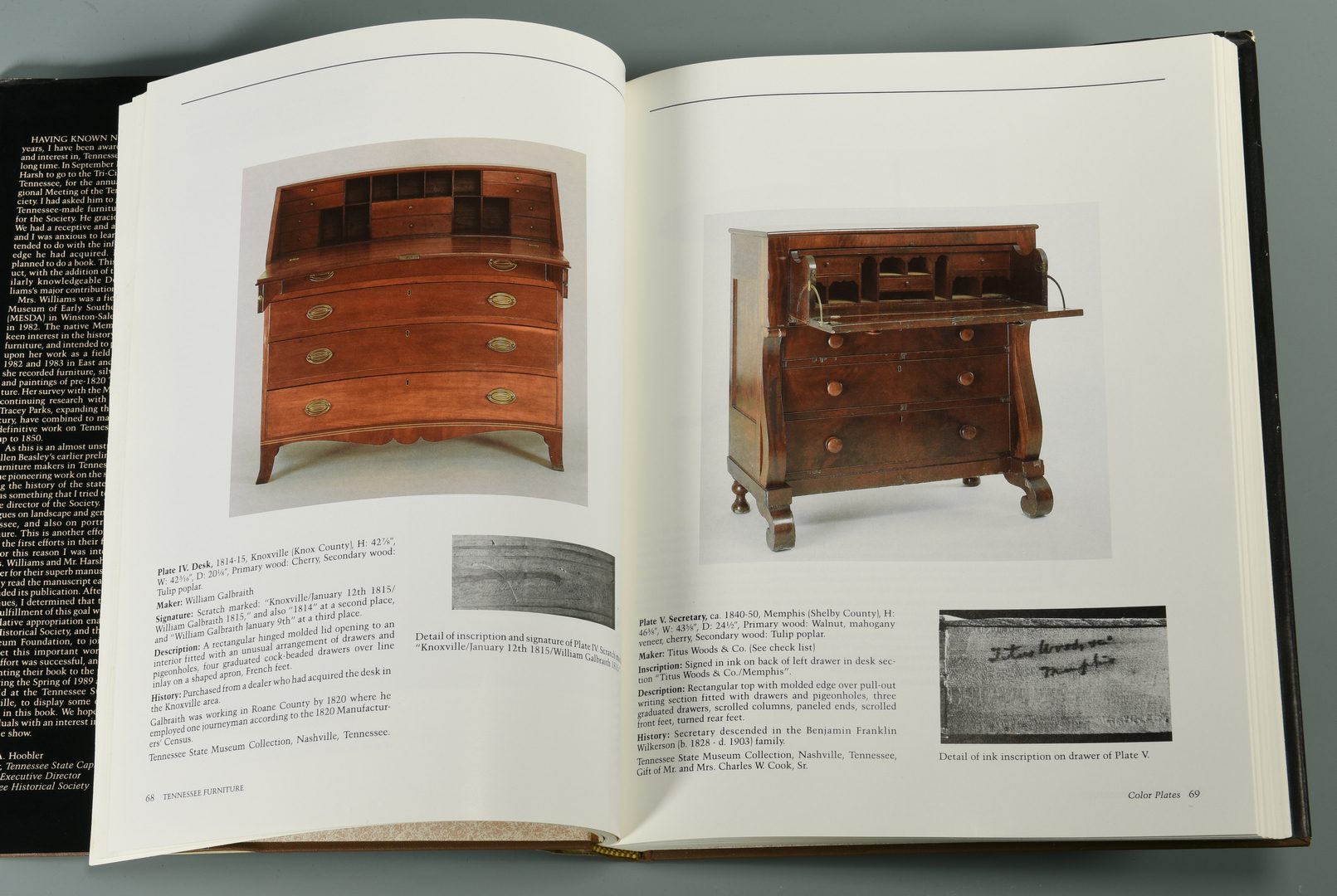 Lot 726: Book: Art & Mystery of TN Furniture