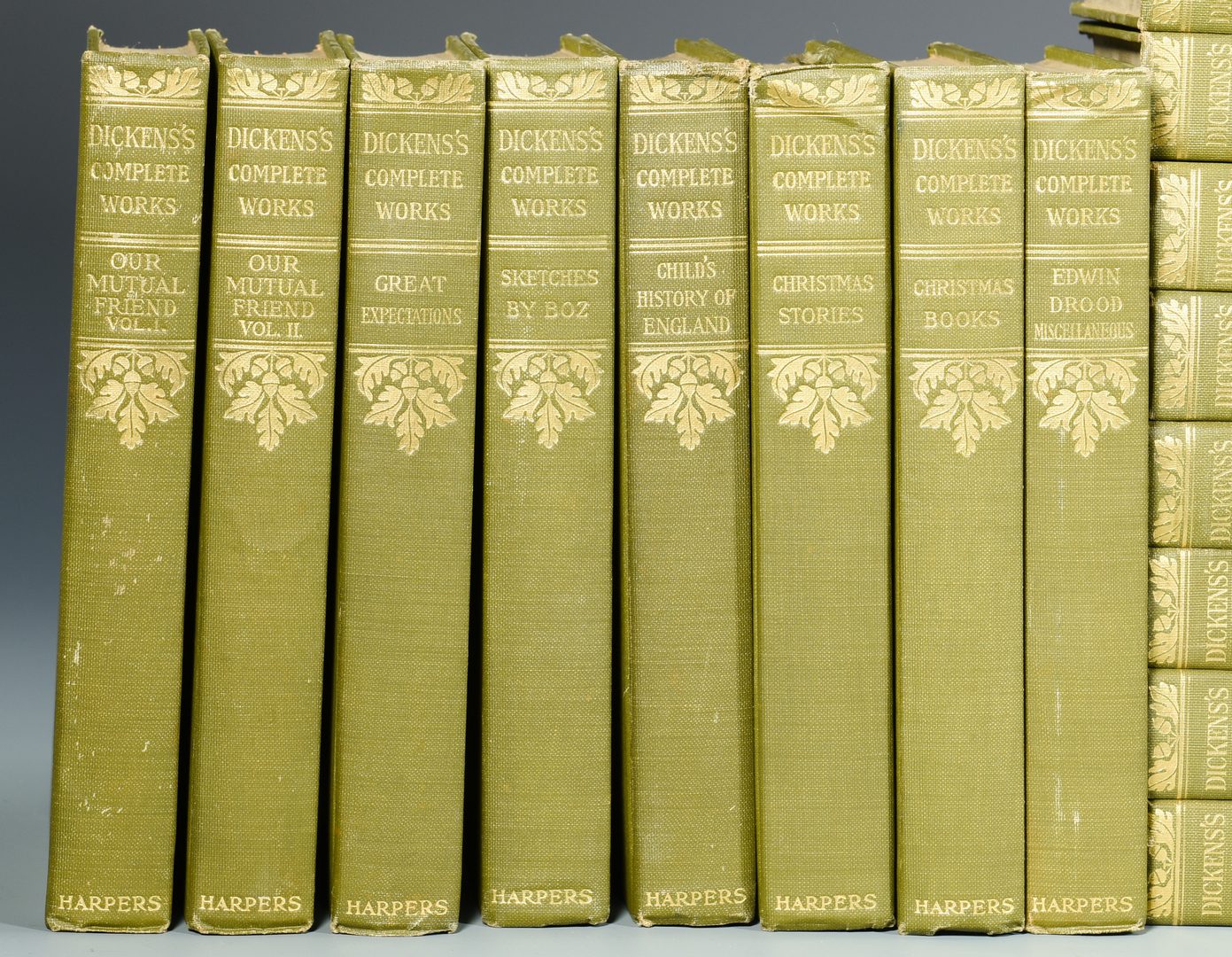 Lot 734: Complete Works of Charles Dickens c. 1920