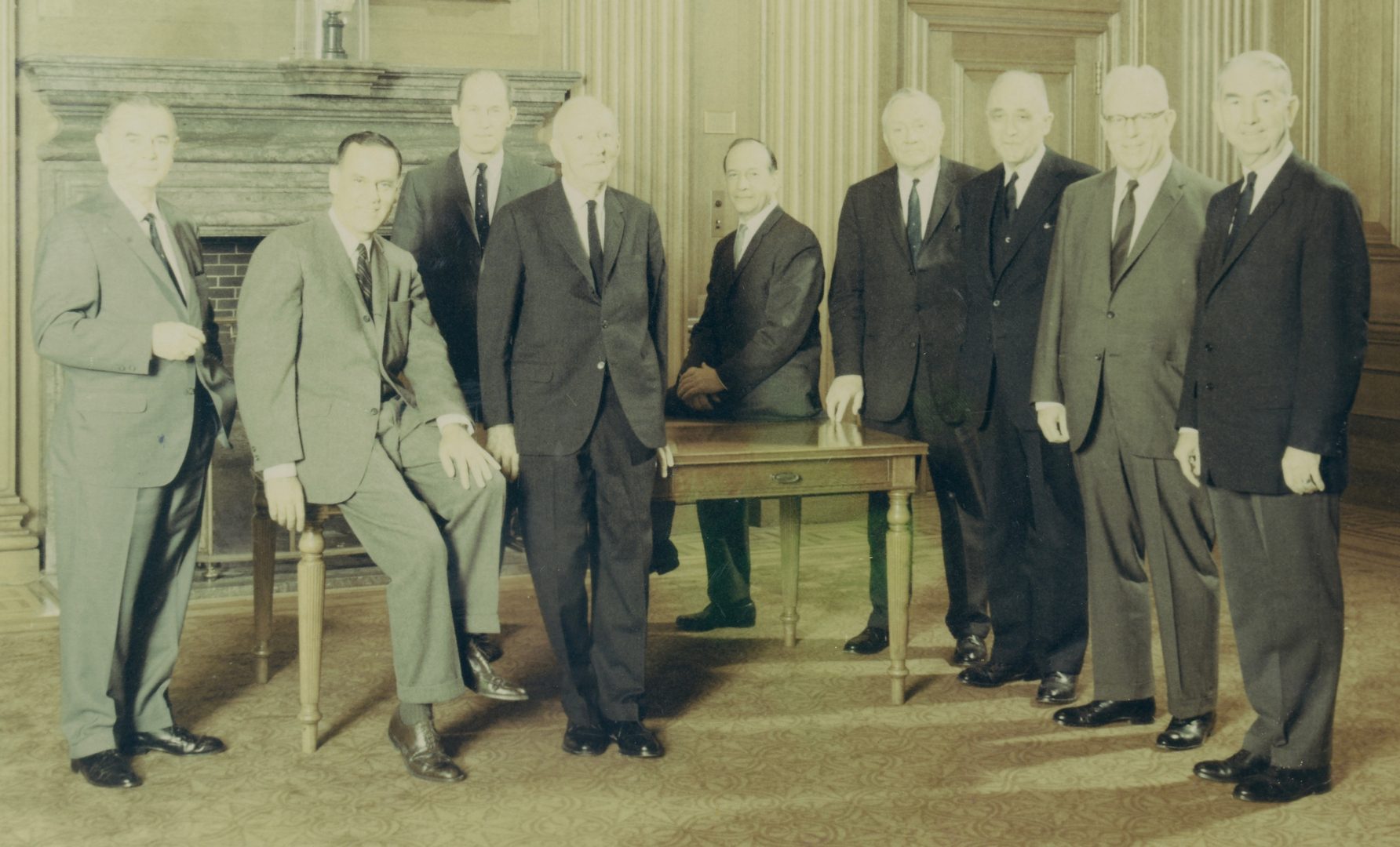 Lot 753: 1965 Signed US Supreme Court Photo