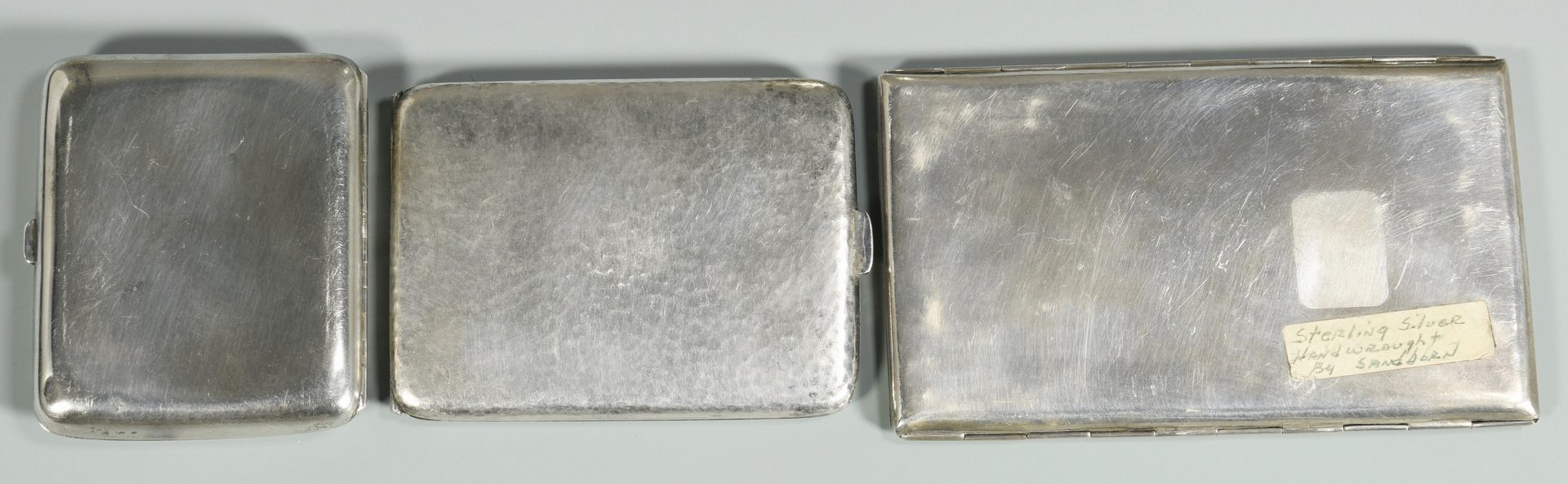 Lot 852: Misc. silver inc. vanity pieces, 14 items