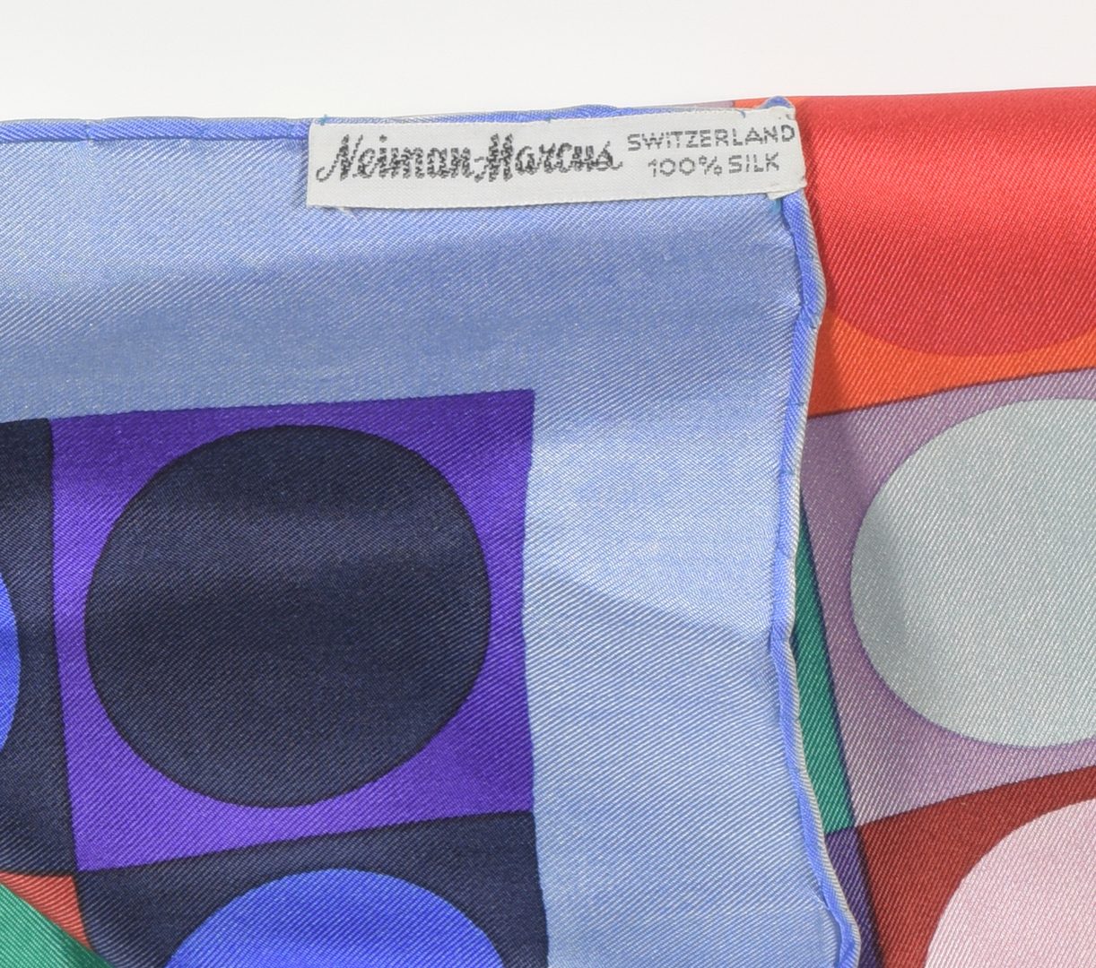 Lot 918: Signed Victor Vasarely Silk Scarf