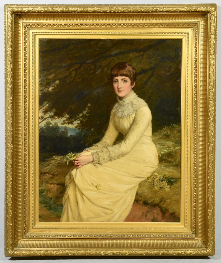 Lot 91: William Oliver Painting, ex. Royal Academy