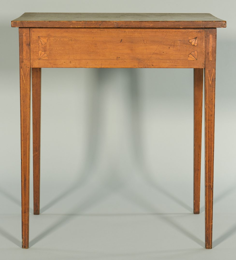 Lot 103: Federal Inlaid Side Table