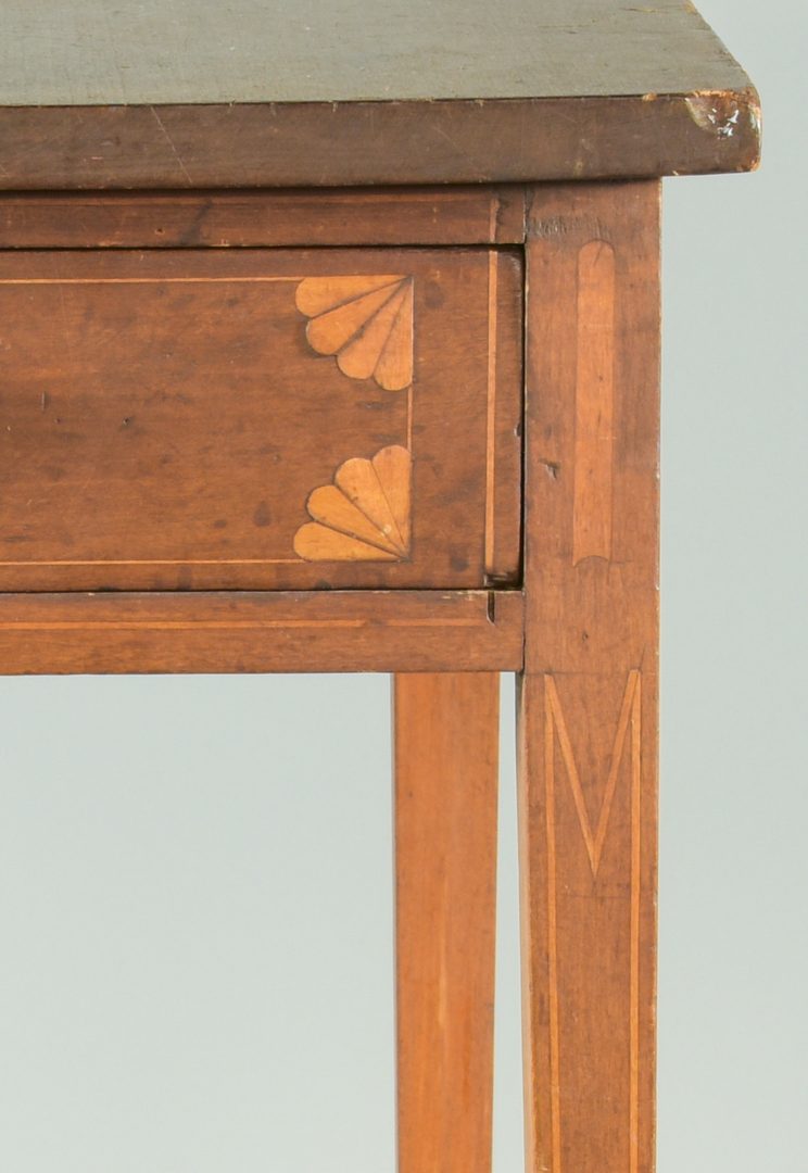 Lot 103: Federal Inlaid Side Table