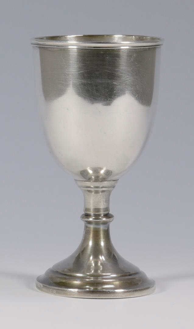 Lot 131: TN Agricultural Coin Silver Goblet