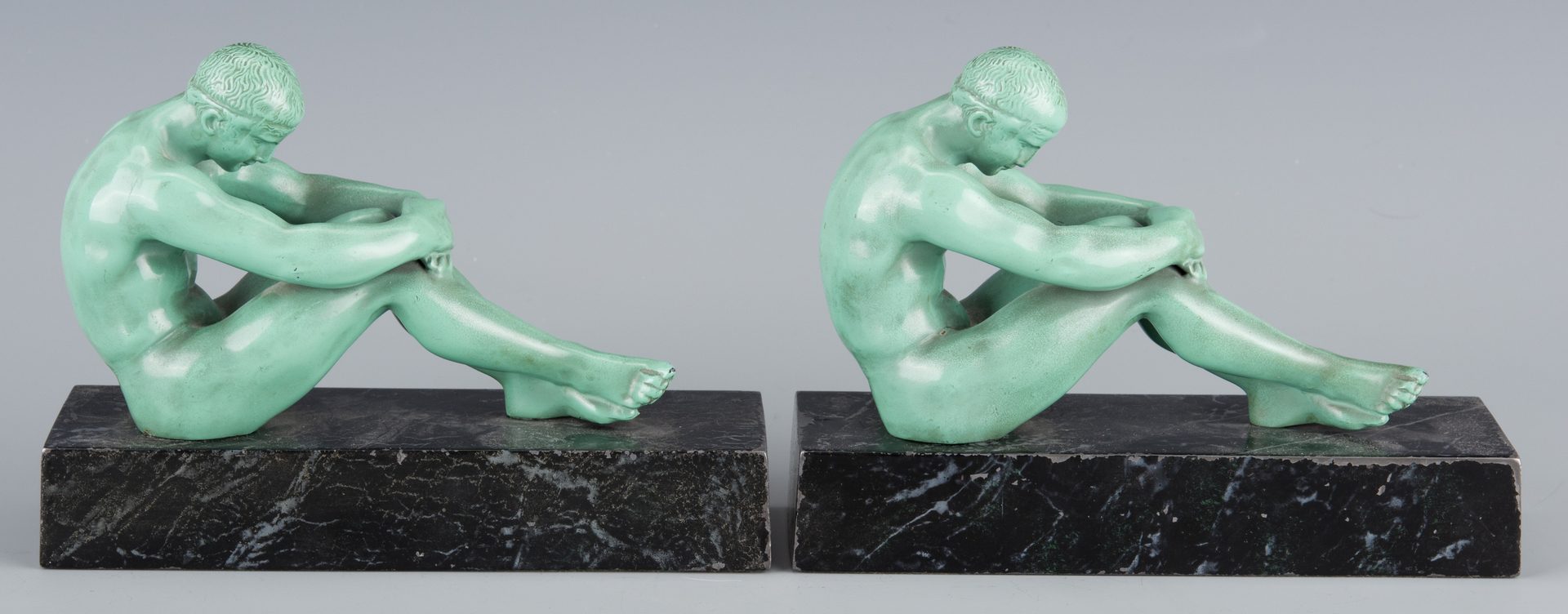 Lot 142: Dodge Sterling Awards w/ Art Deco bookends