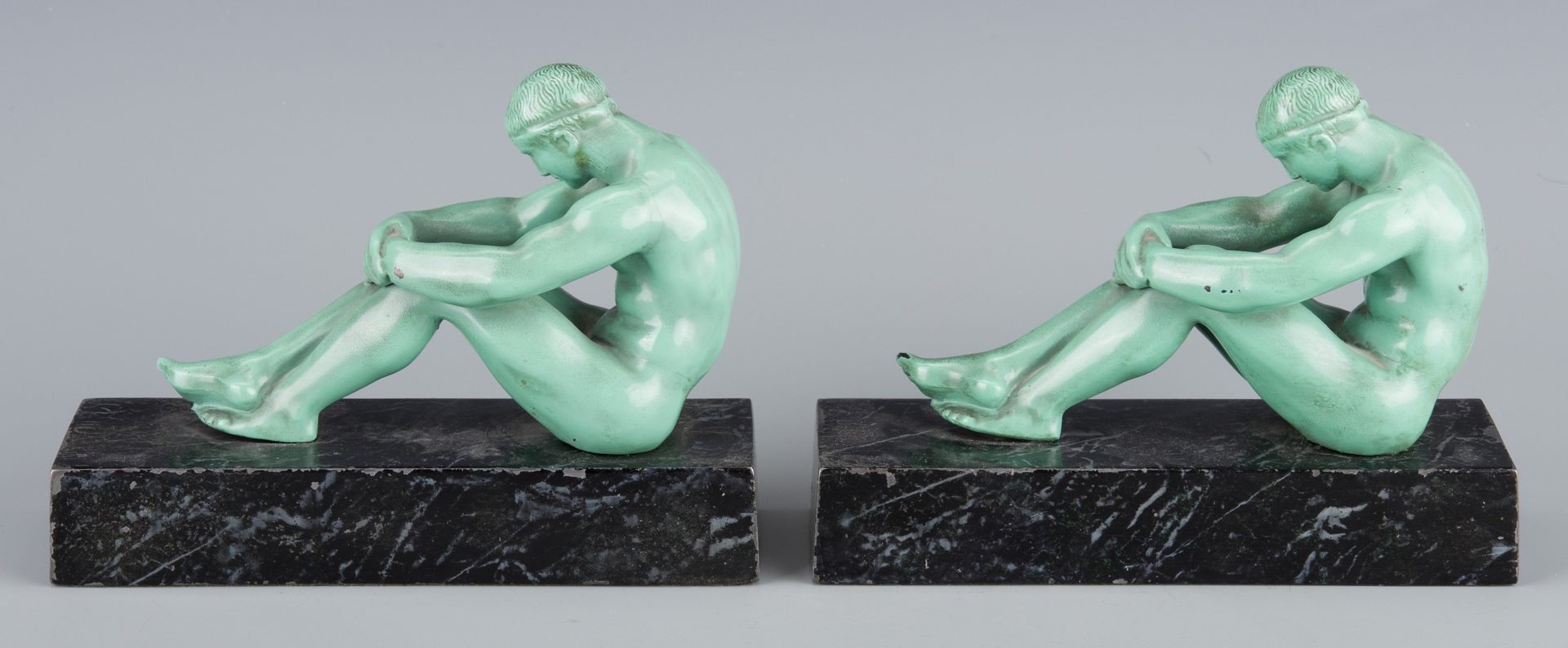 Lot 142: Dodge Sterling Awards w/ Art Deco bookends