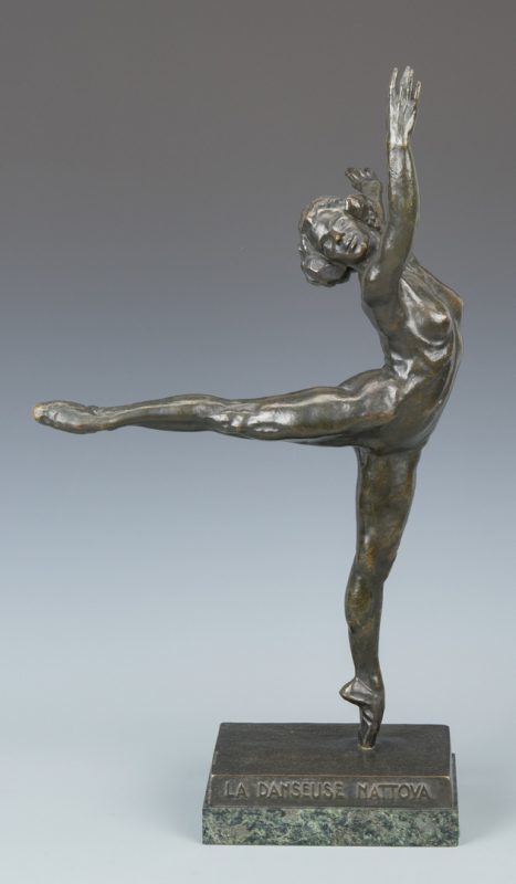Lot 152: S. Yourievitch Bronze Ballerina